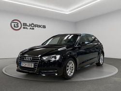 Svart Begagnad 2015 Audi A3 Sportback Attraction Halvkombi | 104 500 kr (Marknadspris)