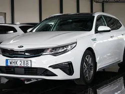 Vit Begagnad 2019 Kia Optima Hybrid 2 Sedan | 199 500 kr (Marknadspris)