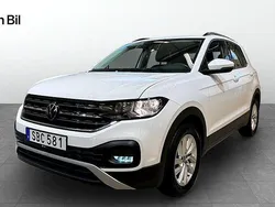 Vit (pure white) Begagnad 2022 VW T-Cross Comfortline SUV | 209 900 kr (Marknadspris)