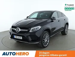 Svart Begagnad 2018 Mercedes GLE350 AMG line Sportkupé | 439 000 kr (Marknadspris)