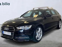 Svart Begagnad 2017 Audi A6 Ambition Kombi | 199 900 kr (Marknadspris)