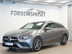 Mörkgrå (grå) Begagnad 2023 Mercedes CLA250e Shooting Brake AMG Kombi | 359 000 kr (Marknadspris)