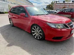 Röd Begagnad 2008 Saab 9-3 Vector Kombi | 26 500 kr (Marknadspris)