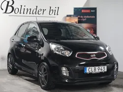Svart Begagnad 2014 Kia Picanto Sport Halvkombi | 59 800 kr (Bra pris)