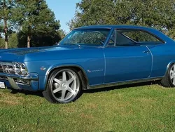 Ljusblå Begagnad 1965 Chevrolet Impala Sport Sedan | 469 000 kr