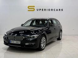 Svart Begagnad 2014 BMW 320 Kombi | 149 900 kr (Lite dyr)