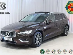 Mörkbrun Begagnad 2018 Volvo V60 Inscription Kombi | 309 900 kr (Marknadspris)