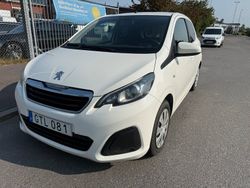Vit Begagnad 2018 Peugeot 108 Halvkombi | 49 000 kr (Marknadspris)