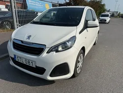 Vit Begagnad 2018 Peugeot 108 Halvkombi | 39 000 kr (Superpris)