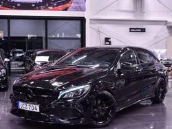 Svart Begagnad 2016 Mercedes CLA250 Shooting Brake AMG Kombi | 189 900 kr