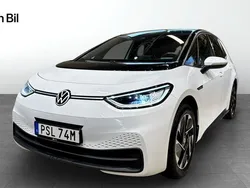 Vit Begagnad 2021 VW ID.3 Pro Performance Halvkombi | 239 900 kr (Marknadspris)