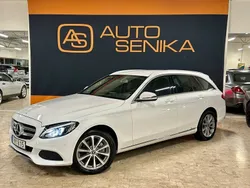 Vit Begagnad 2016 Mercedes C220 Avantgarde Kombi | 199 900 kr (Bra pris)