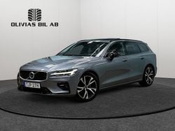 Grå Begagnad 2019 Volvo V60 R-Design Kombi | 309 400 kr (Marknadspris)