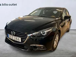 Svart Begagnad 2017 Mazda 3 Inclusive Halvkombi | 164 000 kr (Marknadspris)