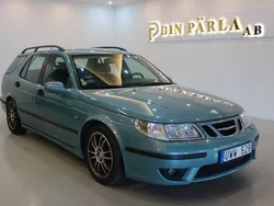 Ljusblå (blå) Begagnad 2004 Saab 9-5 Aero Kombi | 49 900 kr (Dyr)