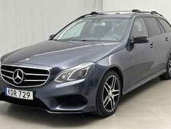 Blå Begagnad 2016 Mercedes E220 AMG line Kombi | 187 500 kr (Superpris)