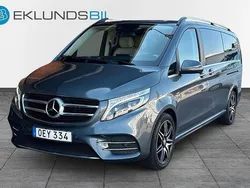 Grå Begagnad 2016 Mercedes V250 Avantgarde Minibuss | 319 900 kr (Marknadspris)