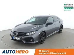 Mörkgrå Begagnad 2017 Honda Civic Elegance Halvkombi | 162 000 kr (Marknadspris)