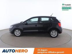 Svart Begagnad 2016 VW Polo Halvkombi | 112 000 kr (Marknadspris)