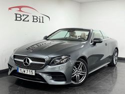 Grå Begagnad 2018 Mercedes E220 AMG Cab | 449 900 kr (Marknadspris)