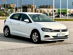 Vit Begagnad 2018 VW Polo Halvkombi | 89 800 kr (Bra pris)