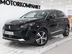 Svart Begagnad 2021 Peugeot 3008 Allure SUV | 259 900 kr (Marknadspris)