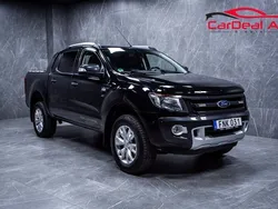 Svart Begagnad 2015 Ford Ranger Pickup | 154 800 kr (Marknadspris)
