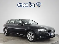 Brilliantsvart Begagnad 2018 Audi A4 Sport Kombi | 209 800 kr (Bra pris)
