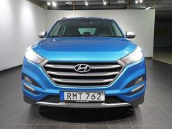 Ljusblå Begagnad 2017 Hyundai Tucson SUV | 189 900 kr (Marknadspris)