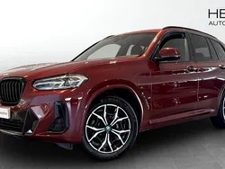 Röd (red) Begagnad 2022 BMW X3 M Sport SUV | 498 700 kr (Marknadspris)