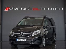 Svart Begagnad 2017 Mercedes V250 Avantgarde Minibuss | 379 000 kr (Superpris)