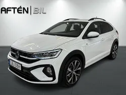 Vit Ny 2025 VW Taigo R-line SUV | 314 800 kr (Dyr)