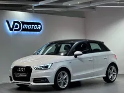 Vit Begagnad 2016 Audi A1 Sportback S-Line Halvkombi | 119 700 kr (Marknadspris)
