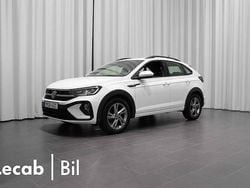 Vit (pure white) Begagnad 2022 VW Taigo R-line SUV | 224 500 kr (Marknadspris)