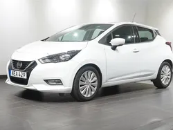 Vit Begagnad 2022 Nissan Micra Acenta Halvkombi | 169 900 kr (Marknadspris)