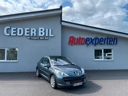 Mörkgrå (grå) Begagnad 2007 Peugeot 207 Halvkombi | 29 900 kr (Lite dyr)