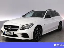 Vit Begagnad 2021 Mercedes C300e AMG Kombi | 314 900 kr (Superpris)