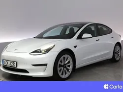 Vit Begagnad 2022 Tesla Model 3 Long Range Sedan | 379 900 kr (Marknadspris)