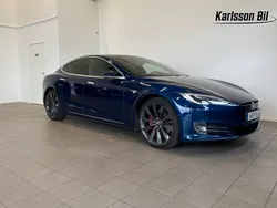 Blå Begagnad 2018 Tesla Model S Sedan | 199 900 kr (Lite dyr)
