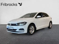 Vit Begagnad 2018 VW Polo Halvkombi | 109 800 kr (Marknadspris)