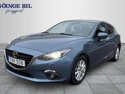 Blå Begagnad 2015 Mazda 3 Inclusive Halvkombi | 124 900 kr (Superpris)
