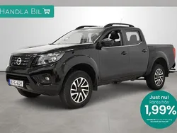 Svart Begagnad 2020 Nissan Navara N-Guard Pickup | 319 900 kr (Bra pris)