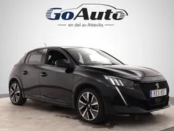Svart Begagnad 2021 Peugeot e-208 GT Halvkombi | 178 900 kr (Bra pris)