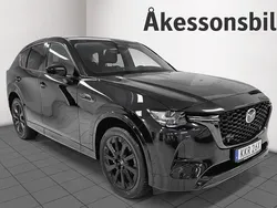 Jet black mica Ny 2024 Mazda CX-60 Homura-Line SUV | 589 900 kr (Marknadspris)