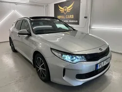 Grå Begagnad 2018 Kia Optima Hybrid Sedan | 159 990 kr (Marknadspris)