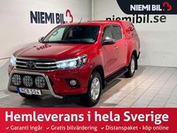 Röd Begagnad 2018 Toyota HiLux Pickup | 319 900 kr (Marknadspris)