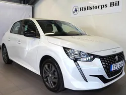 Vit Begagnad 2022 Peugeot 208 Active Halvkombi | 139 900 kr (Marknadspris)
