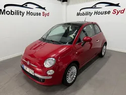 Röd Begagnad 2012 Fiat 500 Lounge Halvkombi | 59 900 kr (Superpris)