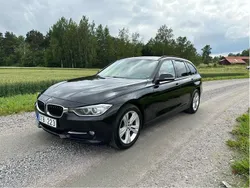 Svart Begagnad 2014 BMW 318 Sport Line Kombi | 115 000 kr (Marknadspris)