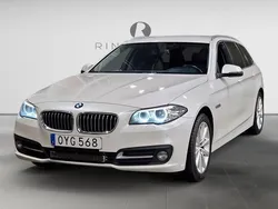 Vit Begagnad 2015 BMW 520 Kombi | 159 900 kr (Marknadspris)